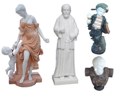 Marble Human Sculptures