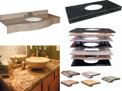 Vanity tops