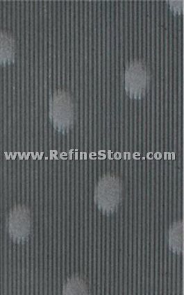 Black basalt -Cat Footprint