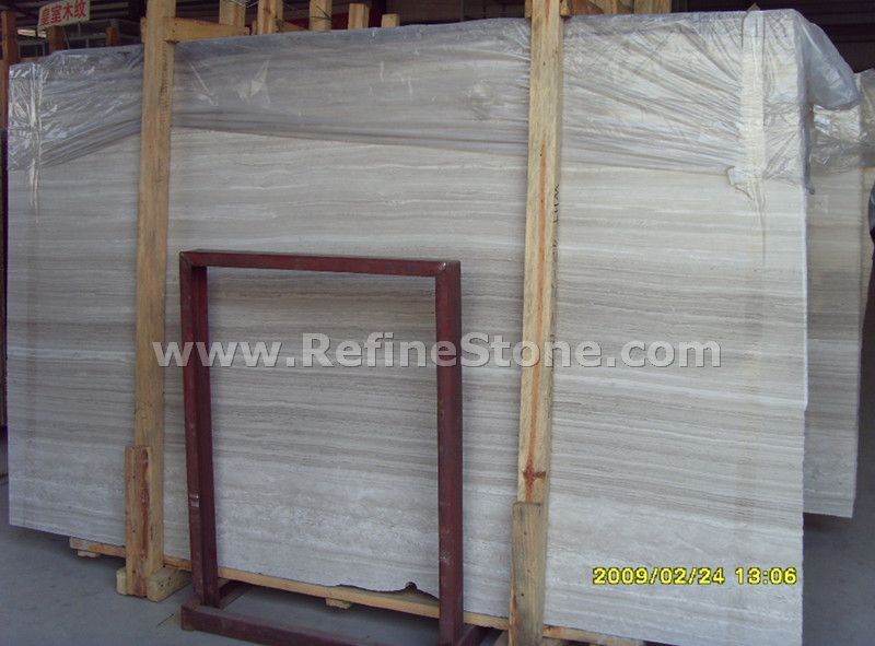 white wooden marble slab
