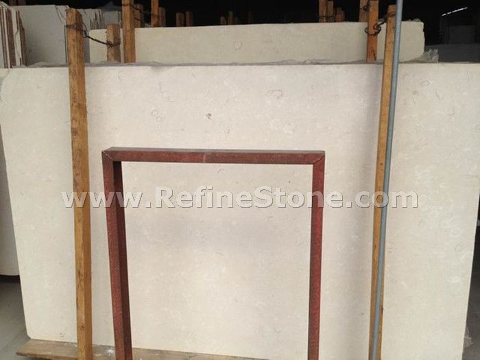 white palace beige marble slab
