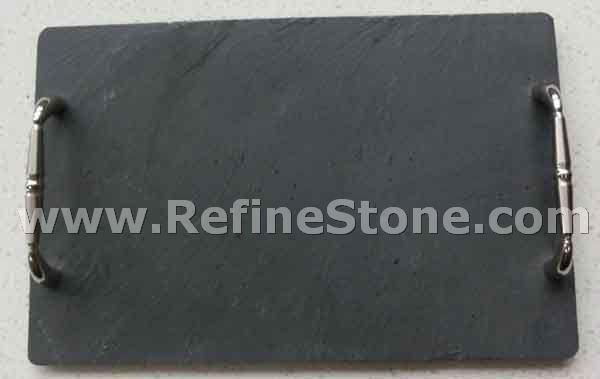 slate stone plate/ stone tableware/slate tray/slate cheese board
