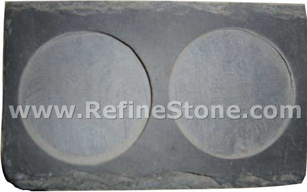 slate stone plate/ stone tableware/slate tray/slate cheese board