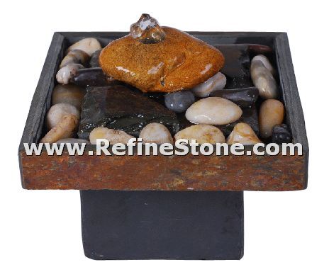 slate water fountain