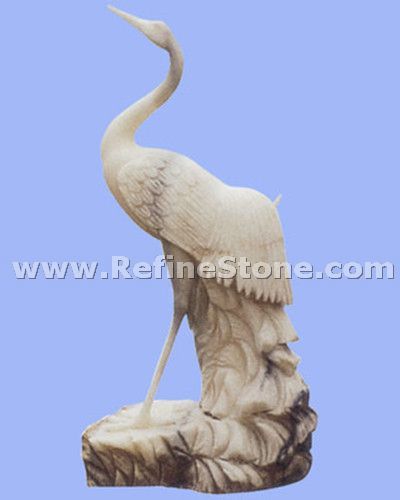 Marble animal statue