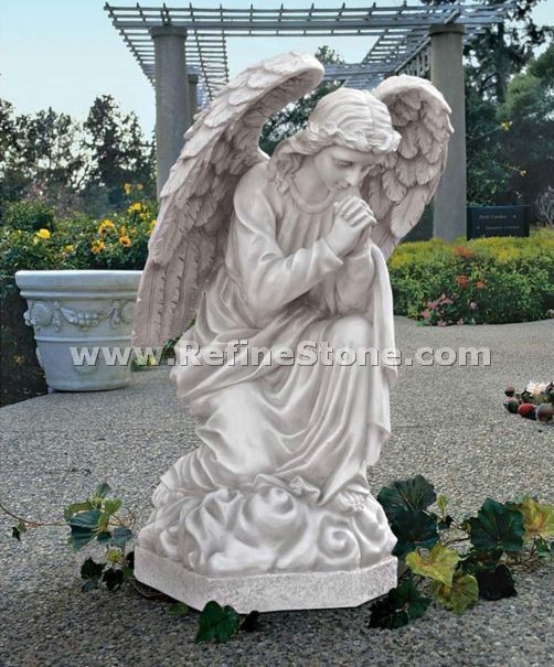 Marble Angel Carving