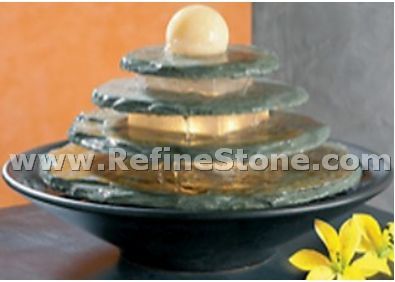 slate water fountain