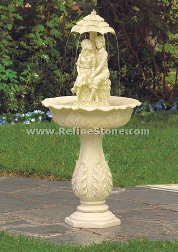 Couple Statue Water Fountain