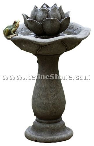Traditional outdoor fountains