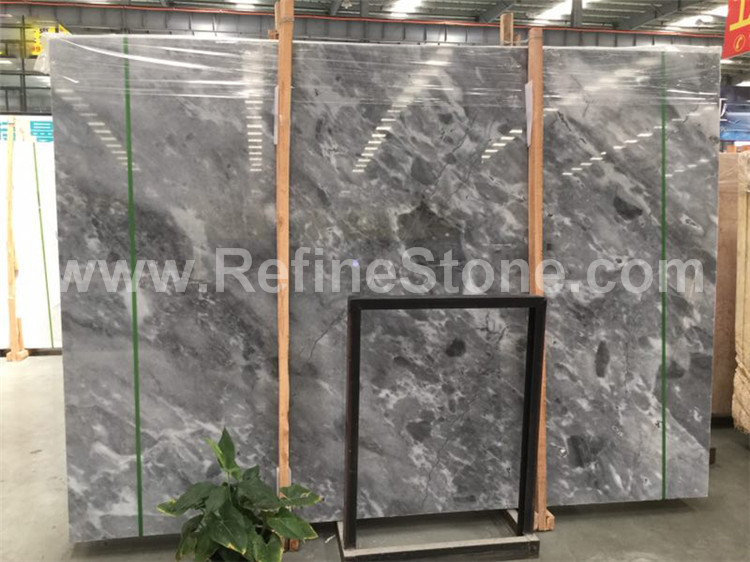 Italy Ice Grey Marble slab