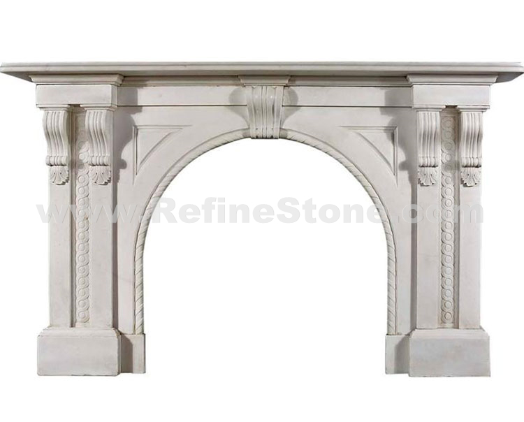 Stone Fireplace Surround