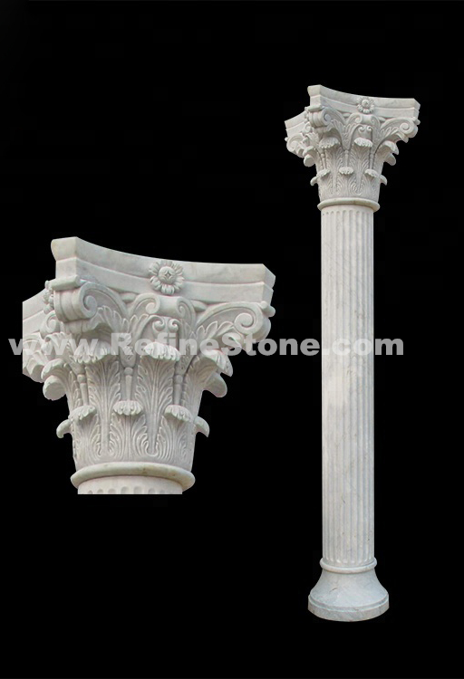 Marble Carving Pillar Stone Column